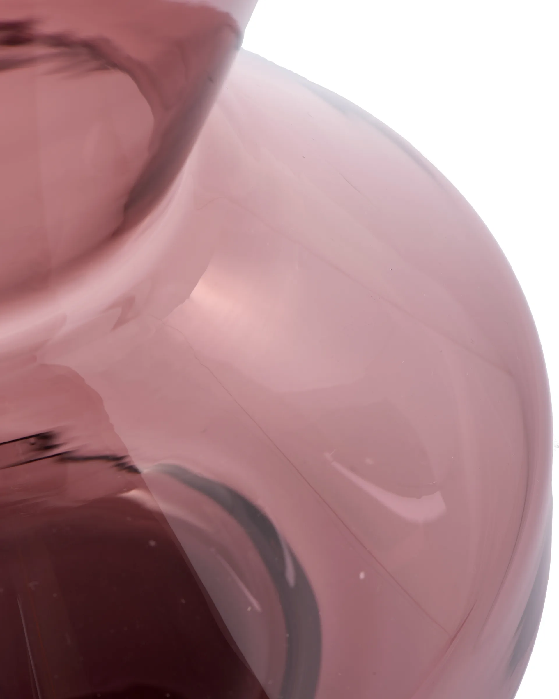 Thick neck vase 40 cm, Pink-purple POLSPOTTEN
