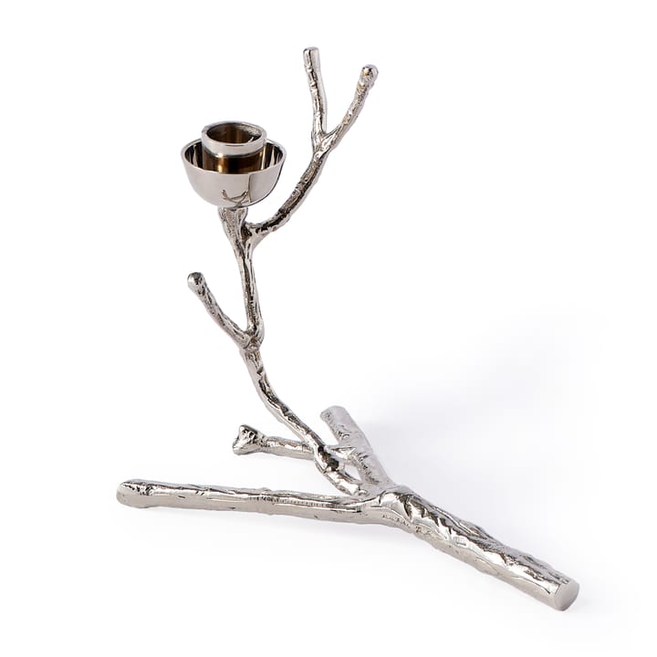 Twiggy candlestick S 14 cm - Silver - POLSPOTTEN
