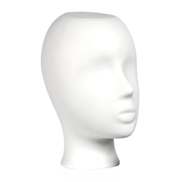 Upside-down head vase 25 cm - White - POLSPOTTEN