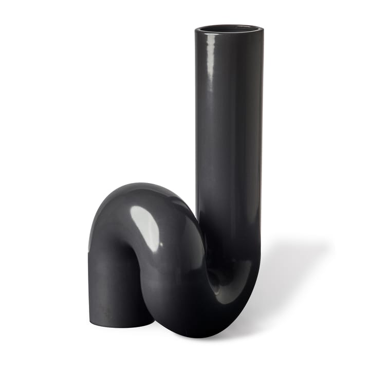 Yourtube vase 37 cm - Black - POLSPOTTEN