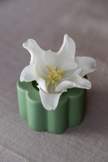 Birgit vase/candle sticks 5 cm - Olive - PotteryJo