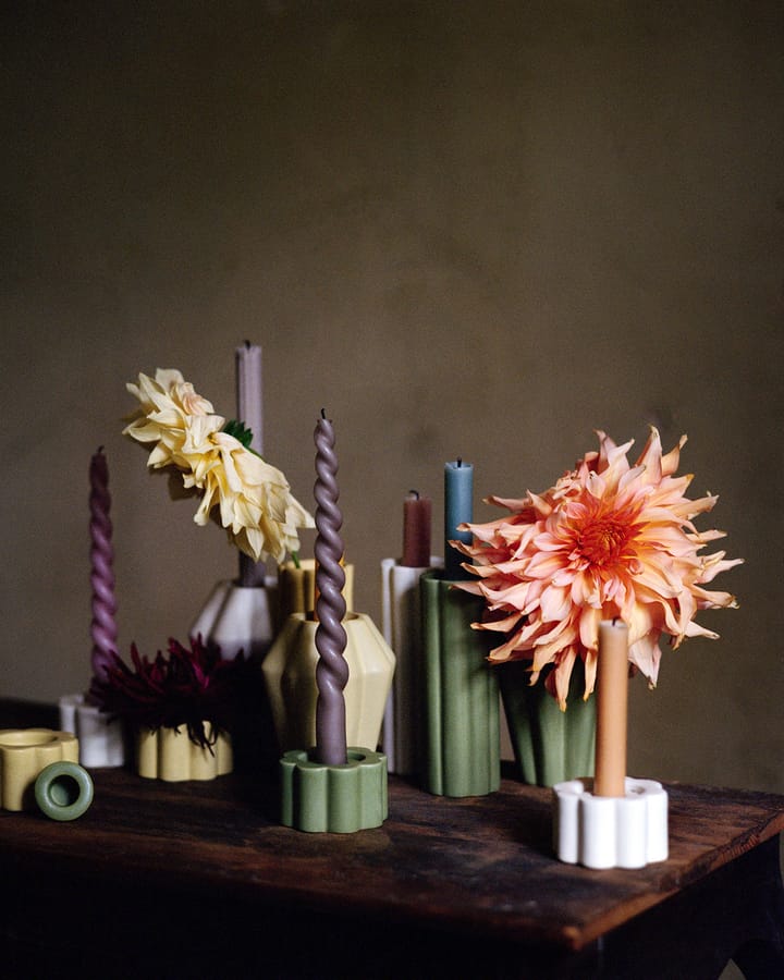 Birgit vase/candle sticks 5 cm - Shell - PotteryJo