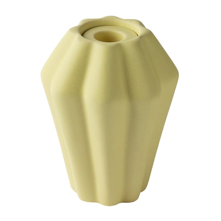 Birgit vase/lantern 14 cm - Pale Yellow - PotteryJo
