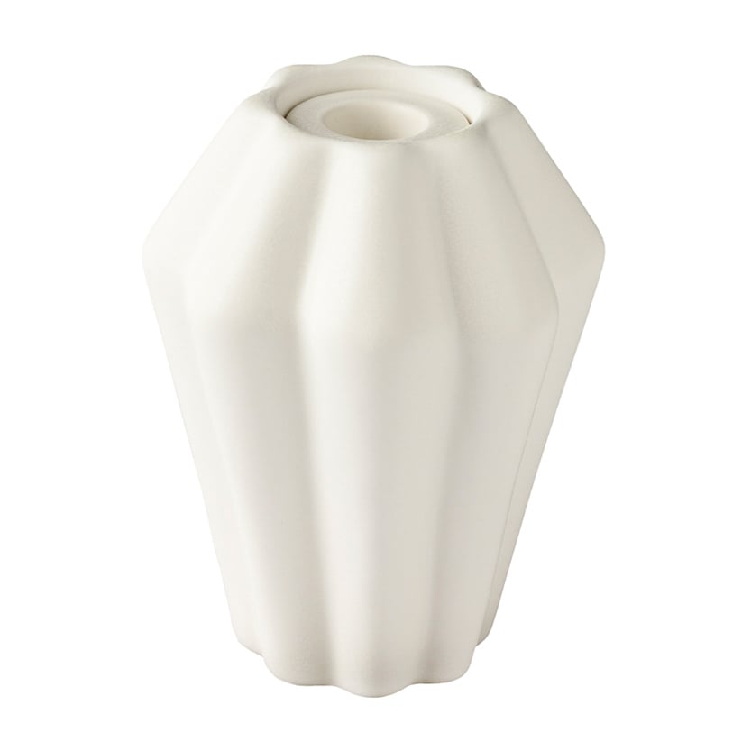 PotteryJo Birgit vase/lantern 14 cm Shell | Scandinavian Design | Vases | White