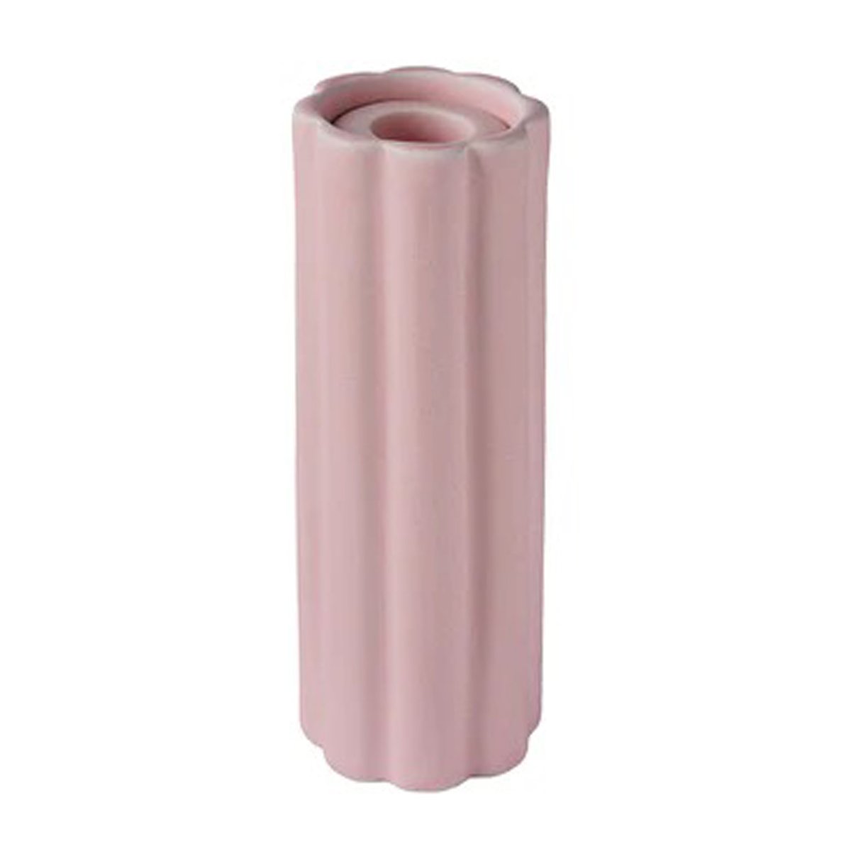 PotteryJo Birgit vase/lantern 17 cm Lily pink | Scandinavian Design | Vases | Pink