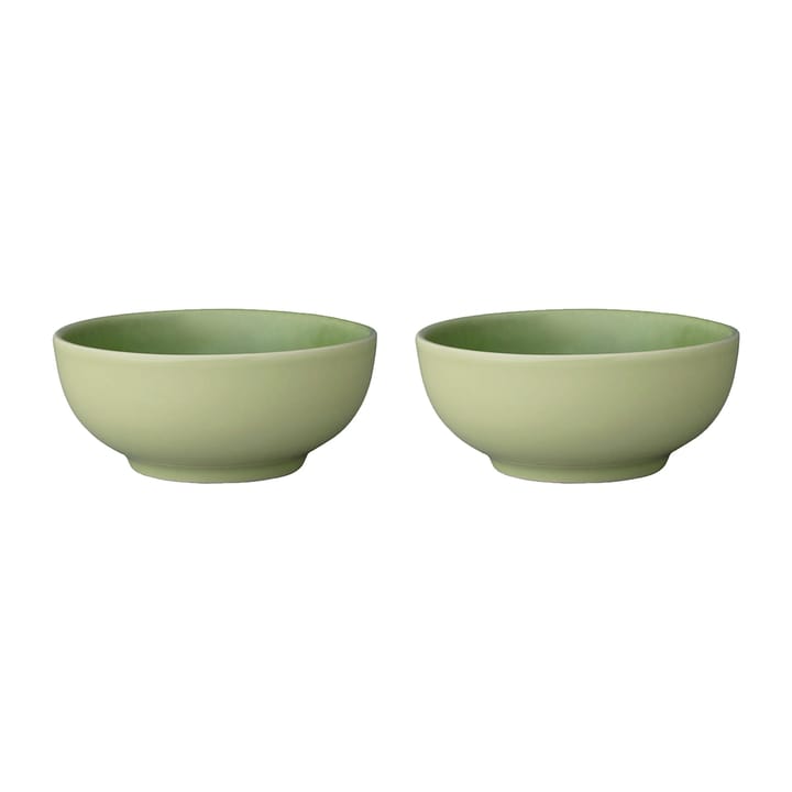 Daga bowl Ø13 cm 2-pack - Green - PotteryJo