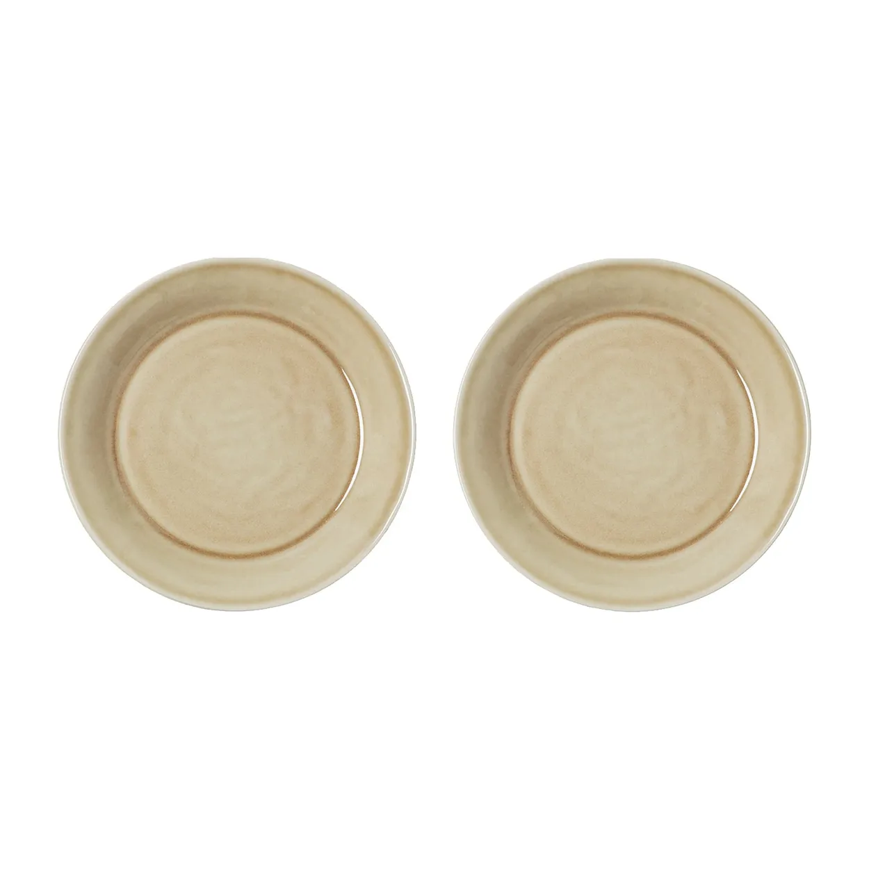 PotteryJo Daga dessertplate o20 cm 2-pack Oat | Scandinavian Design | Small plates & side plates | Beige