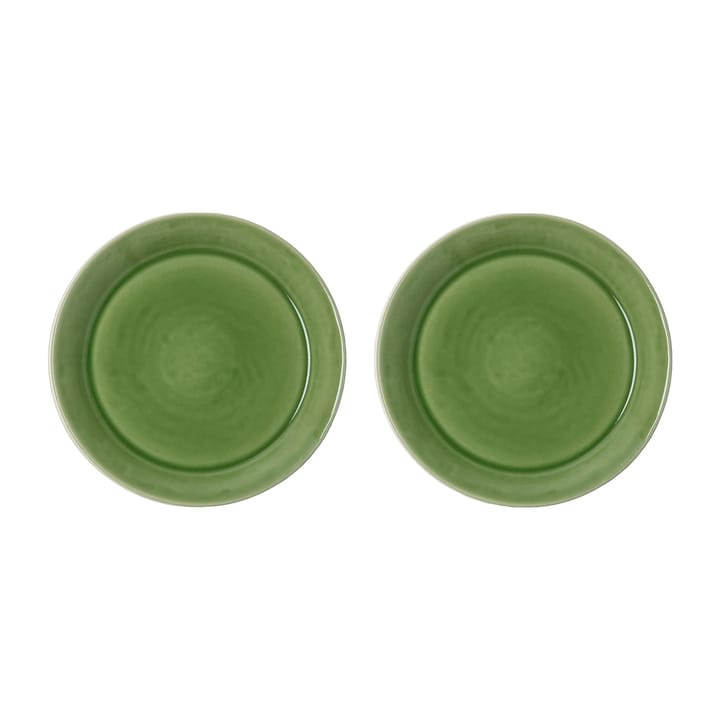 Daga plate Ø25 cm 2-pack - Green - PotteryJo