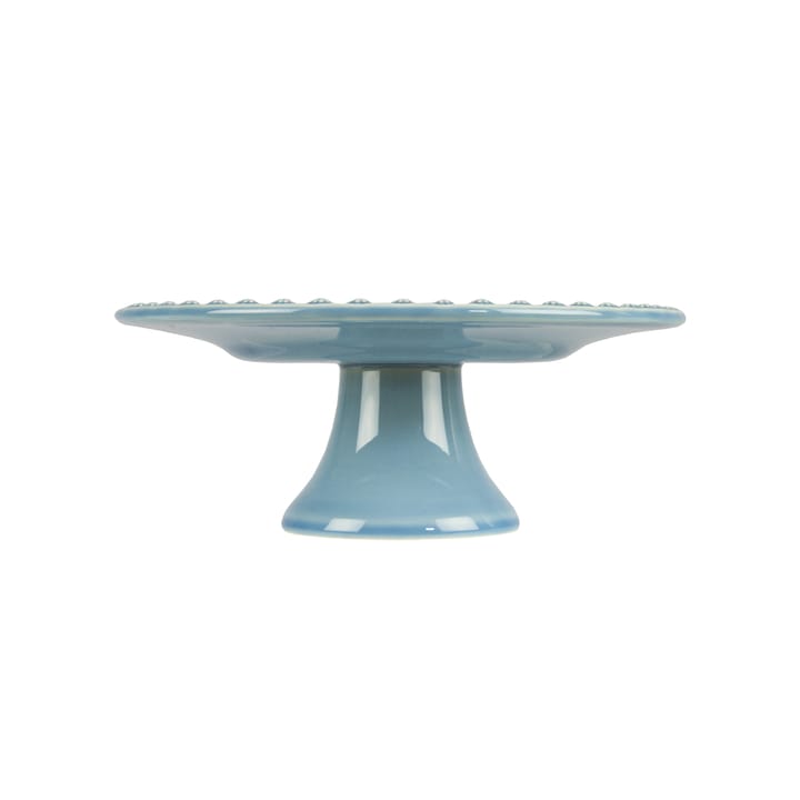 Daisy cake plate Ø 22 cm - Dusty blue - PotteryJo