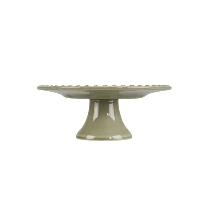Daisy cake plate Ø 22 cm, faded army PotteryJo