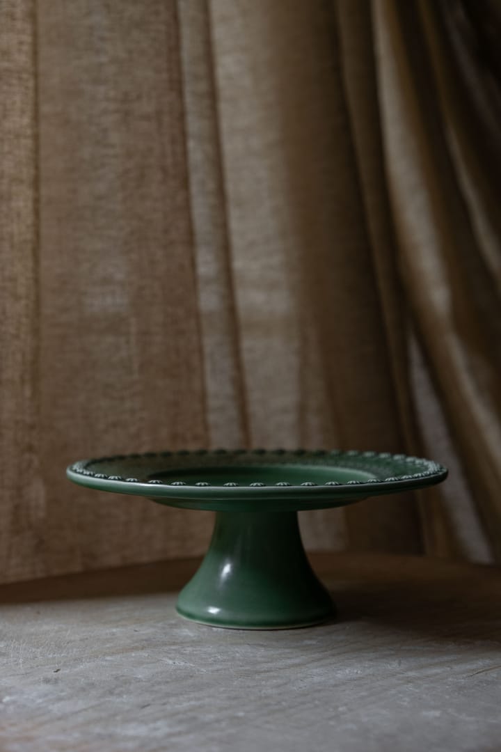 Daisy cake plate Ø 22 cm, Forest PotteryJo