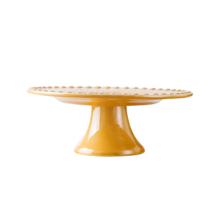 Daisy cake plate Ø 22 cm - sienna - PotteryJo
