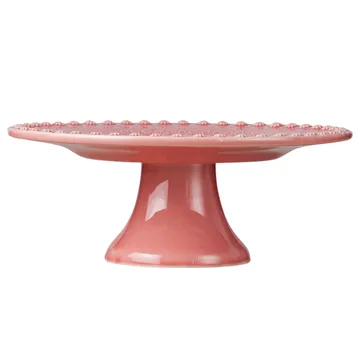 Daisy cake plate Ø 35 cm - rose - PotteryJo