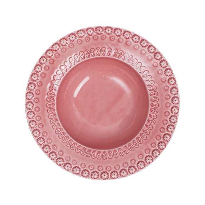 Daisy deep plate Ø 21 cm - rose - PotteryJo