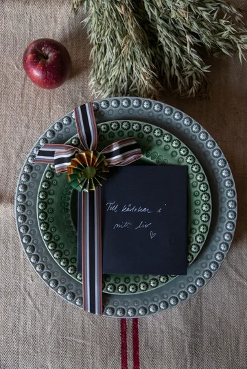 Daisy dinner plate Ø 29 cm 2-pack - dusty blue (blue) - PotteryJo