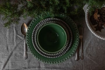 Daisy dinner plate Ø 29 cm 2-pack - forest (darkgreen) - PotteryJo