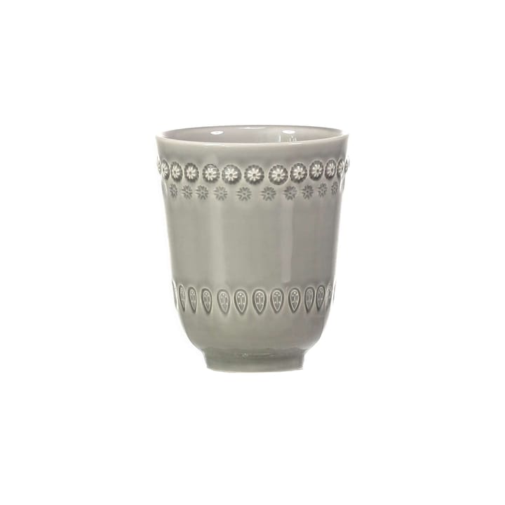 Daisy mug 35 cl - soft grey - PotteryJo