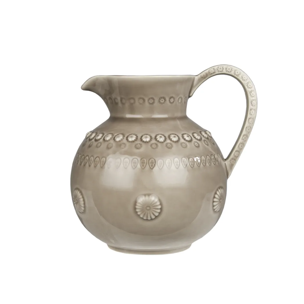 Daisy pot 1.8 L, greige PotteryJo