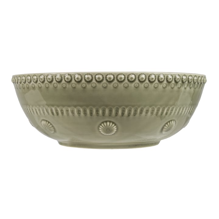 Daisy salad bowl Ø 23 cm - Faded army - PotteryJo