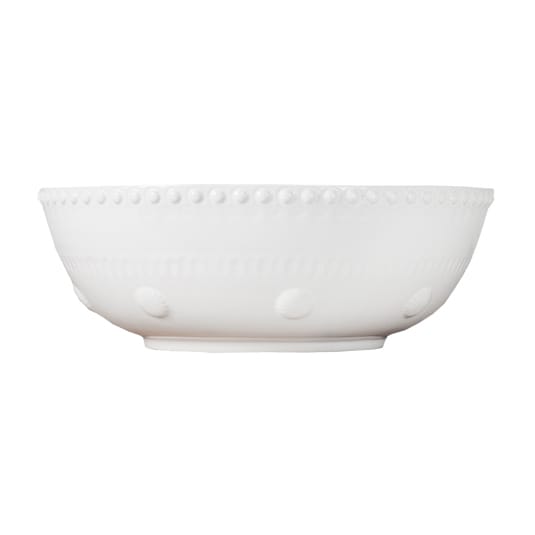 Daisy salad bowl Ø 23 cm - White - PotteryJo
