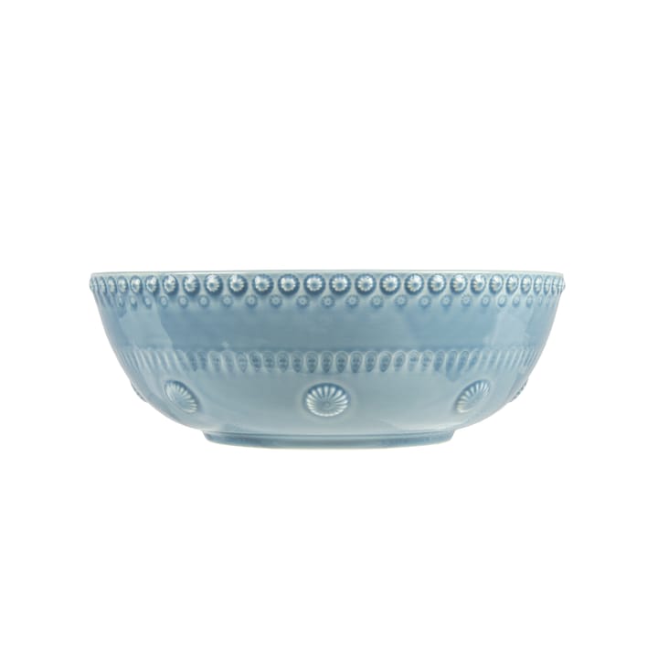 Daisy salad bowl Ø 30 cm - dusty blue - PotteryJo
