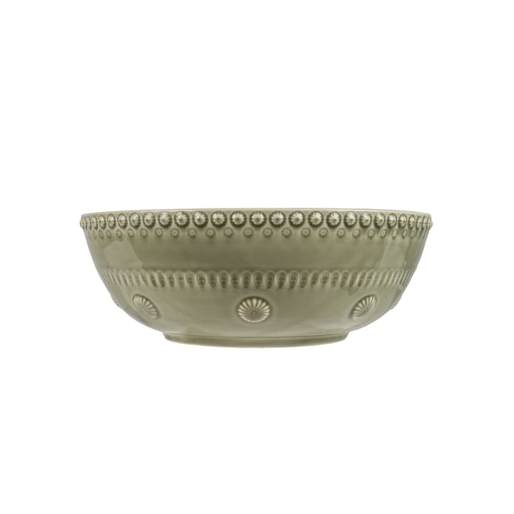 Daisy salad bowl Ø 30 cm - faded army - PotteryJo