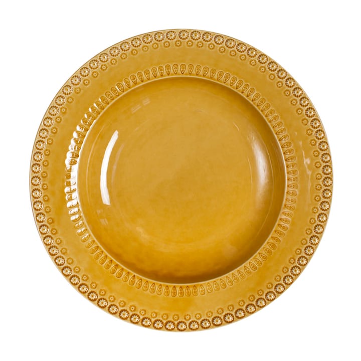 Daisy serving bowl Ø 35 cm - sienna (yellow) - PotteryJo