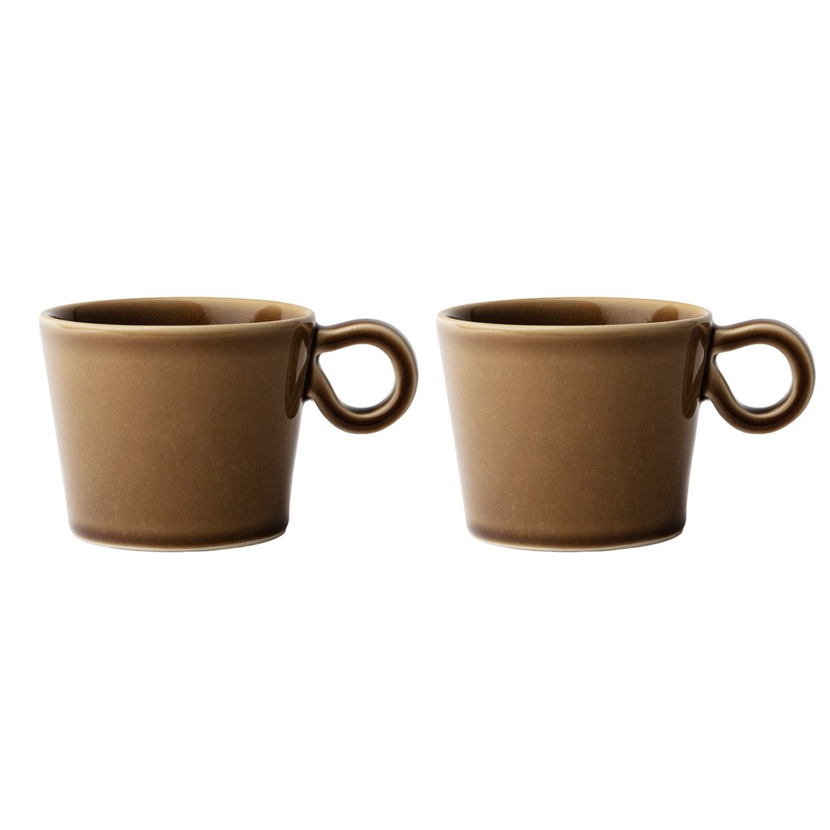 PotteryJo Daria cup with handle 2-pack Umbra | Scandinavian Design | Coffee cups | Beige