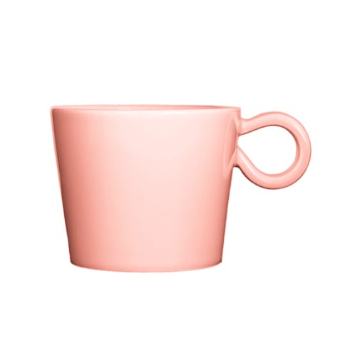 Daria cup with handle - Baby pink - PotteryJo