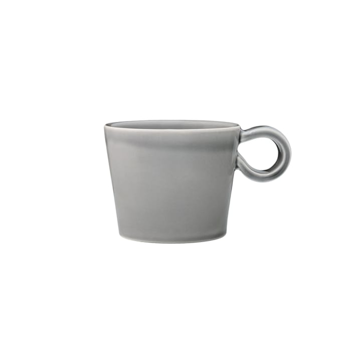Daria cup with handle - soft grey - PotteryJo