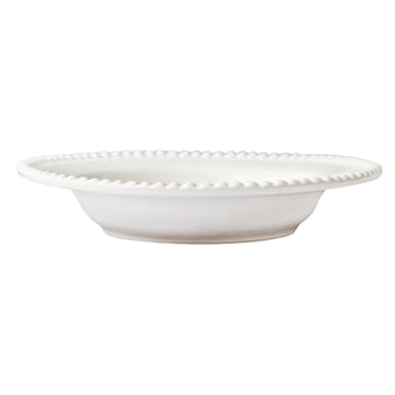 Daria deep plate Ø26 cm 2-pack - Cotton white shiny - PotteryJo