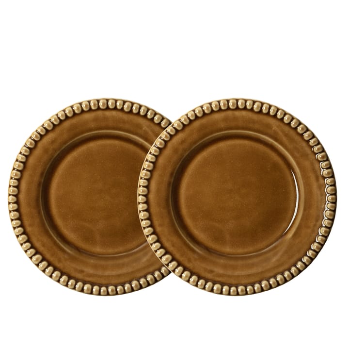 Daria dessert plate Ø22 cm 2-pack - Umbra - PotteryJo