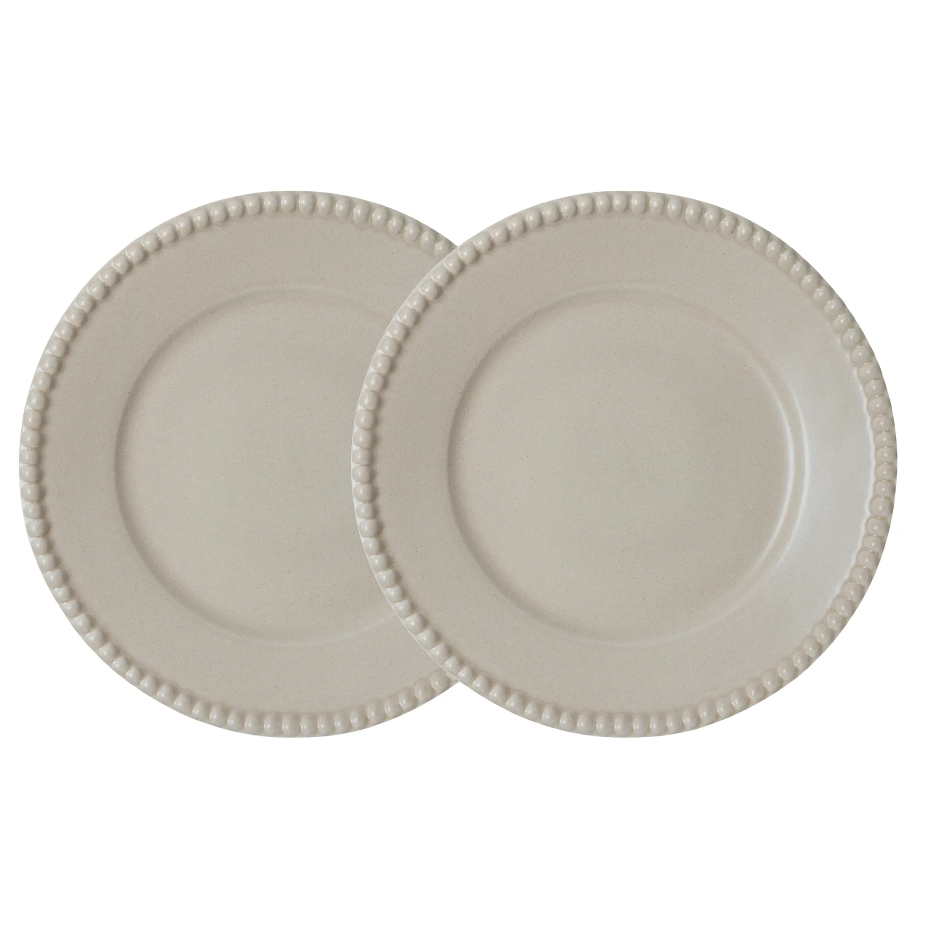 Daria dinner plate Ø28 cm 2-pack, Sand PotteryJo
