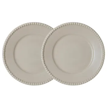 Daria dinner plate Ø28 cm 2-pack - Sand - PotteryJo