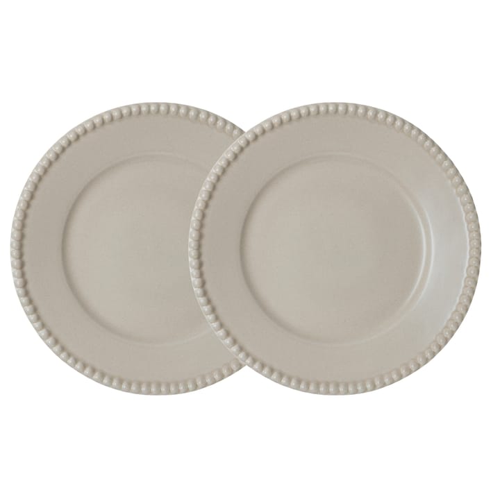 Daria dinner plate Ø28 cm 2-pack - Sand - PotteryJo