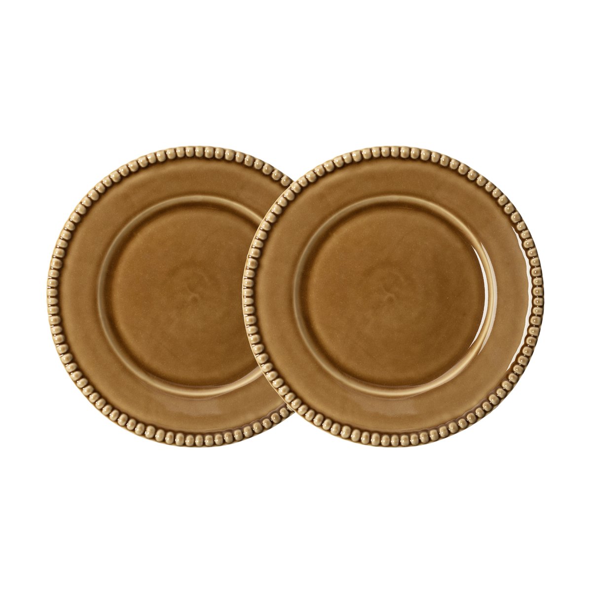 PotteryJo Daria dinner plate o28 cm 2-pack Umbra | Scandinavian Design | Dinner plates | Beige