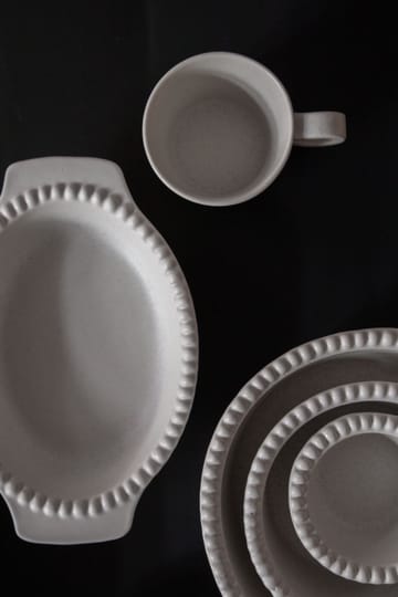Daria oven form 26 cm - cotton white - PotteryJo