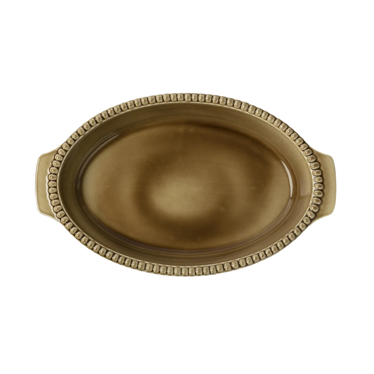 PotteryJo Daria oven form 35 cm Umbra | Scandinavian Design | Oven dishes | Brown