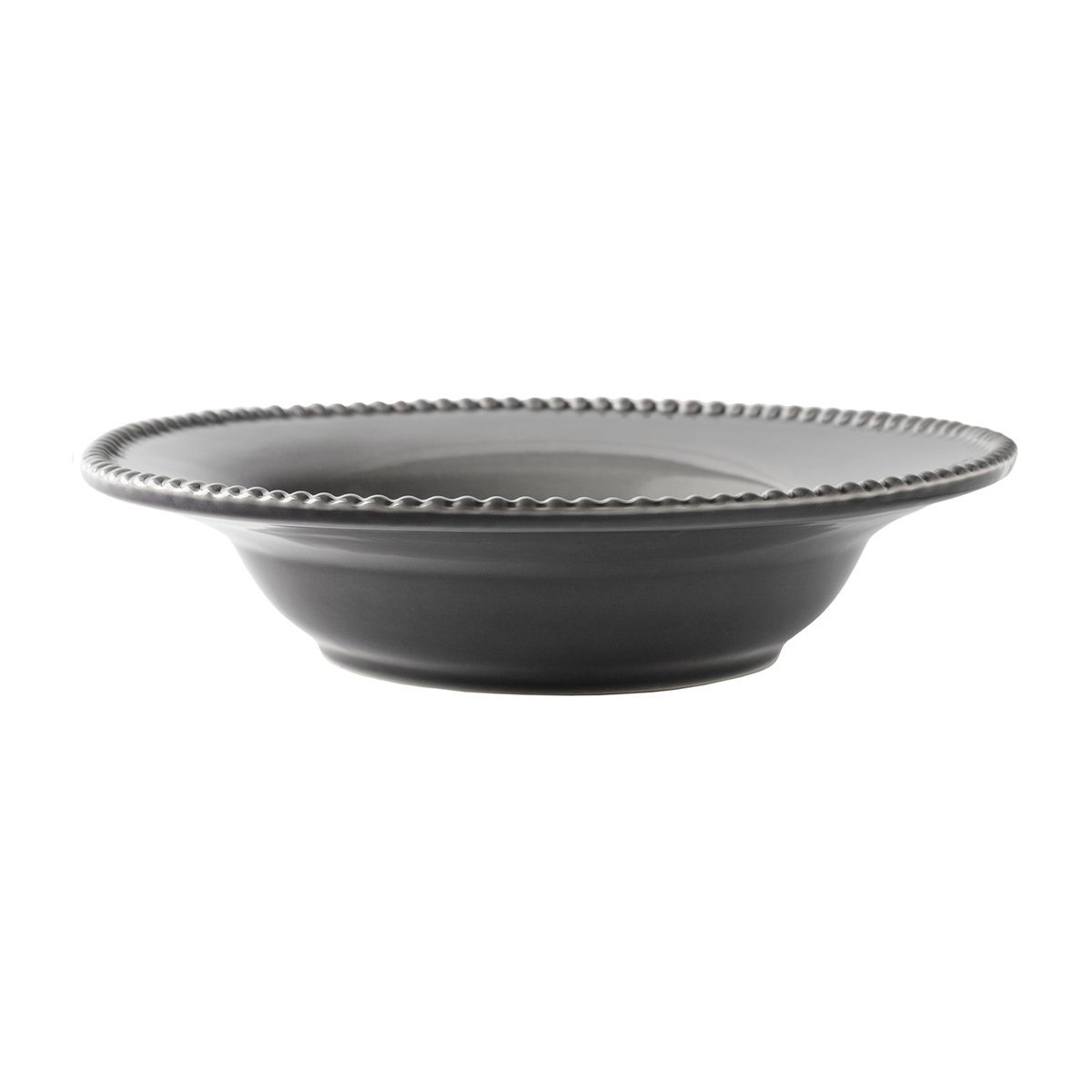 PotteryJo Daria pasta plate o35 cm Clean grey | Scandinavian Design | Deep plates | Grey