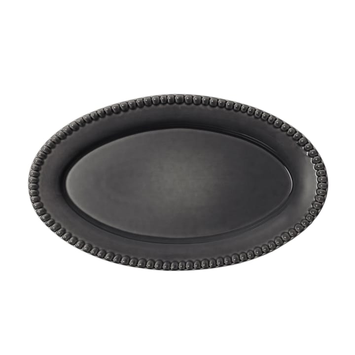 Daria serving plate 35 cm stengods - Clean grey - PotteryJo