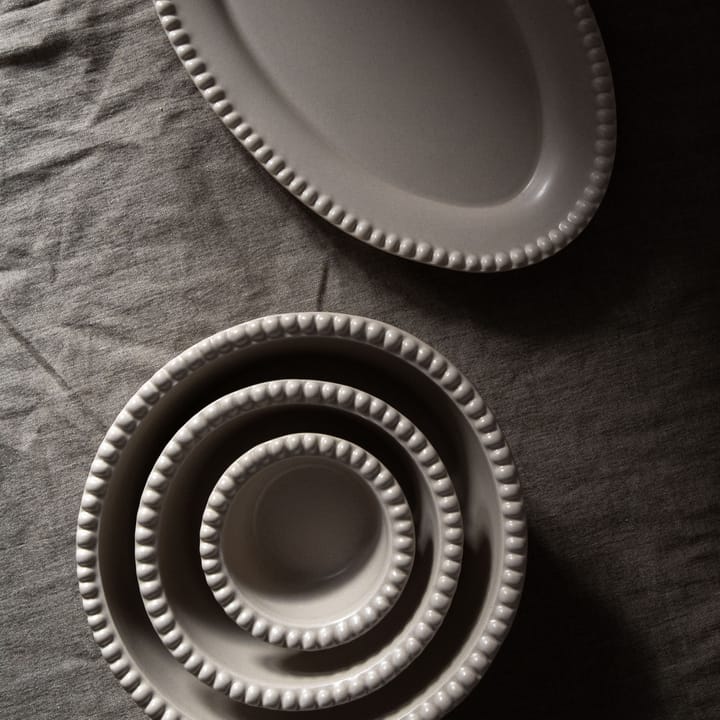 Daria serving plate 35 cm stengods, Sand PotteryJo