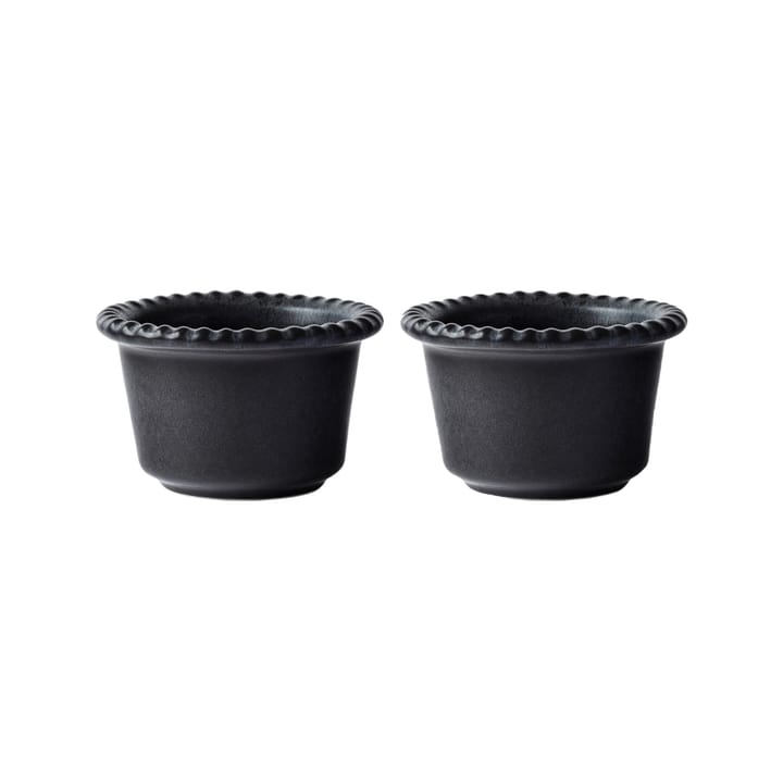 Daria small bowl Ø12 cm 2-pack - ink black - PotteryJo