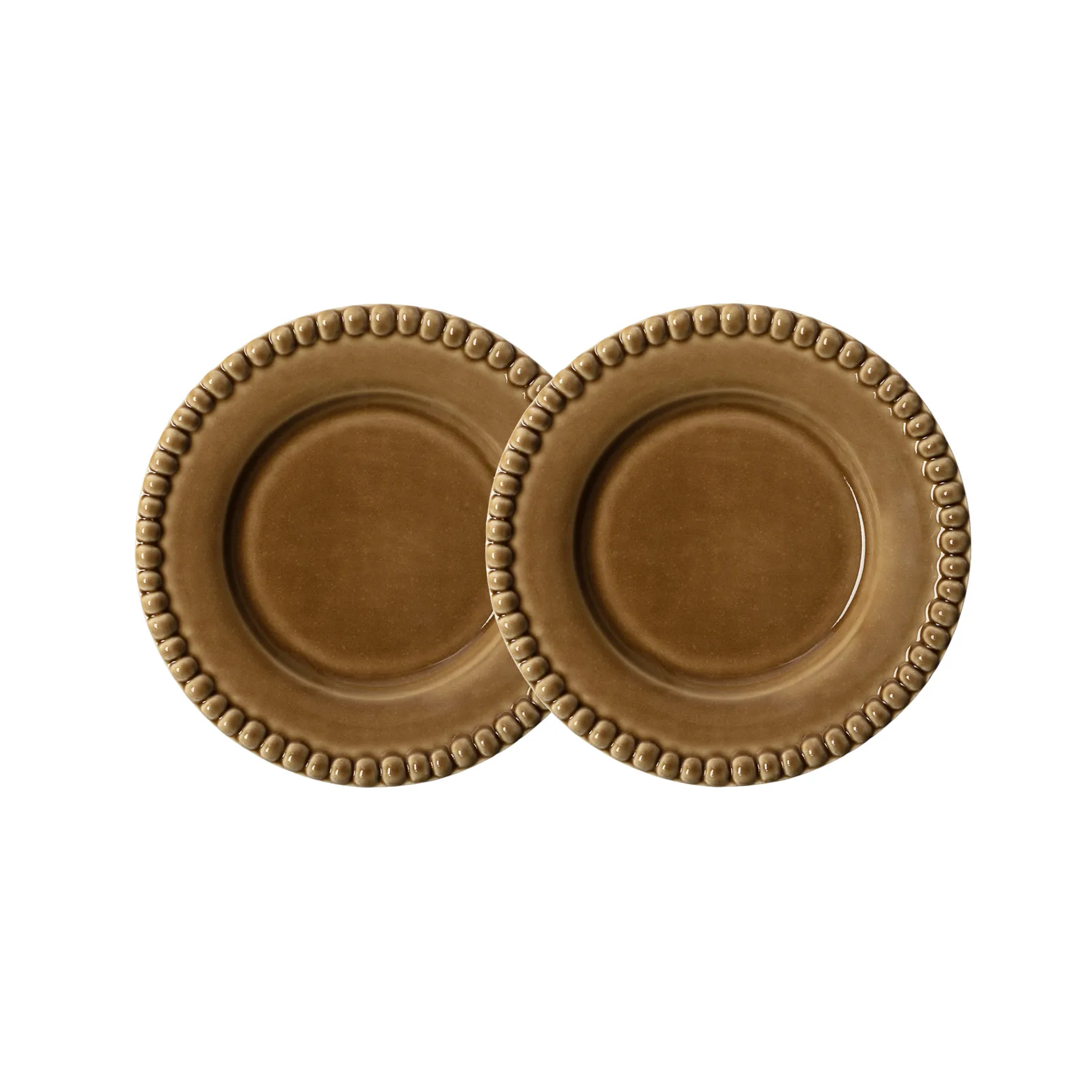 Daria small plate Ø18 cm 2-pack, Umbra PotteryJo