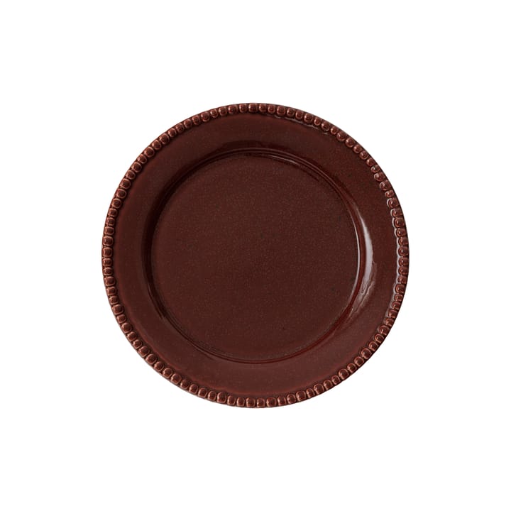 Daria small plate Ø 18 cm - Bordeaux - PotteryJo