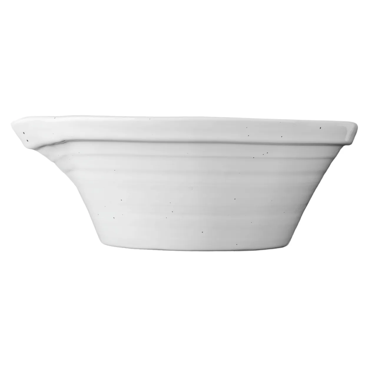 PotteryJo Peep dough bowl 35 cm Cotton white | Scandinavian Design | Mixing bowls | White