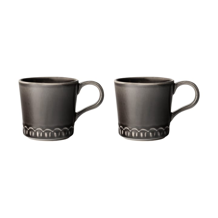 Tulipa cup 40 cl 2-pack - Almost black - PotteryJo