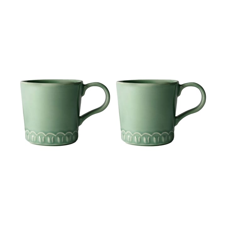 Tulipa cup 40 cl 2-pack - Verona green - PotteryJo