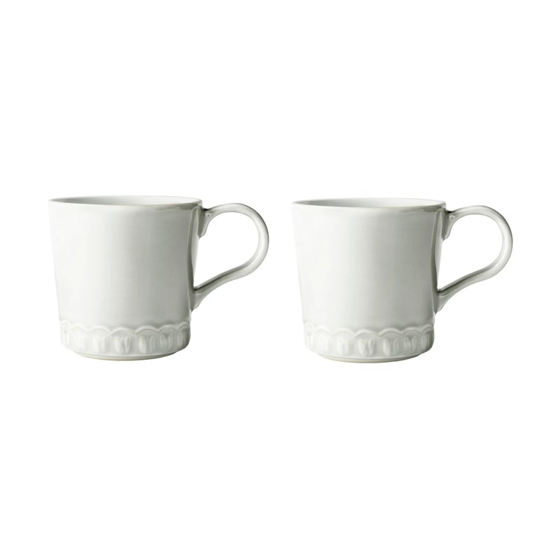 PotteryJo Tulipa cup 40 cl 2-pack White