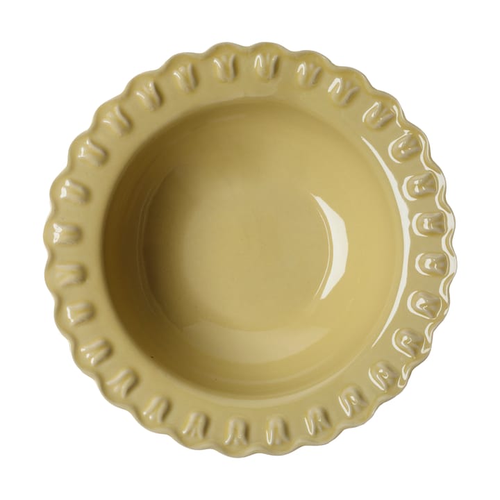 Tulipa deep plate Ø23 cm 2-pack - Pale Moon - PotteryJo