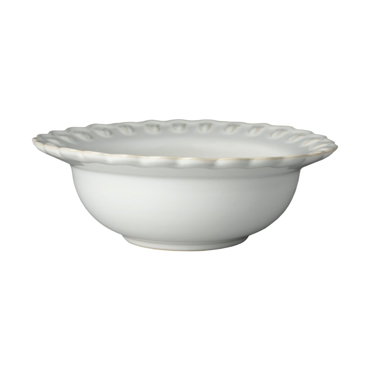 PotteryJo Tulipa deep plate small o17 cm 2-pack White